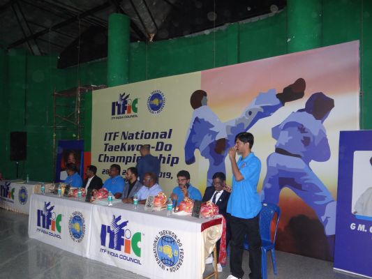 ITF NATIONAL TAEKWONDO CHAMPIONSHIP -2019 AT BENGALURU, INDIA 28TH & 29TH DECEMBER 2019