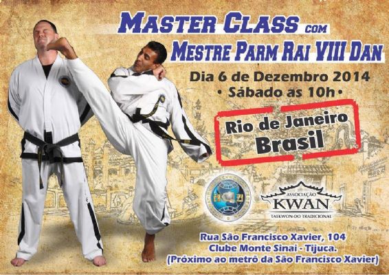 Master Parm Rai Seminar in Rio de Janeiro - Brazil, for the first time.