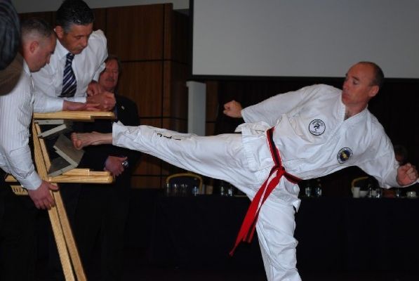 Master Wheatley conducts Black Belt Grading and Seminar