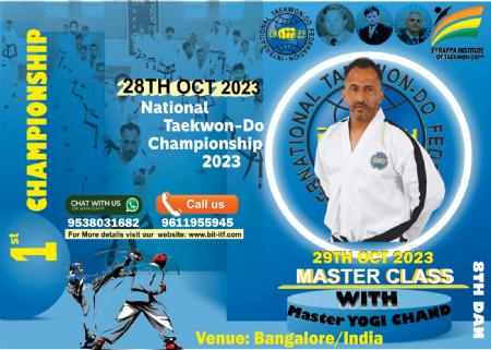 Byrappa Institute of Taekwon-Do MO#677 Master Class