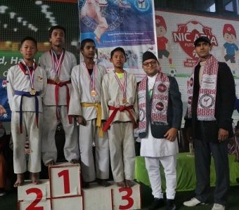 Master Michael Muleta Seminar visit to Nepal and 1st Colour Belt Championships