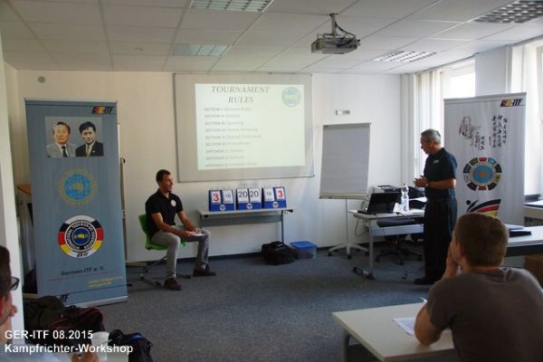 Umpire workshop with Master F. Perez ITF Spain