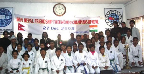 INDO-NEPAL FRIENDSHIP (ITF) TAEKWONDO CHAMPIONSHIP NEPAL-Dec 27, 2005