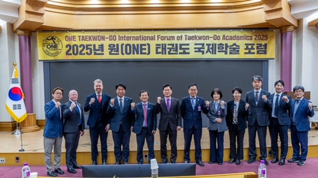 WT and ITF Taekwondo United at the National Assembly ONE Taekwondo International Academic Forum Held on April 11 