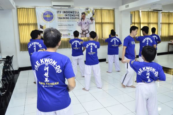 Training and Grading by ITF Indonesia Taekwon-Do MO #44