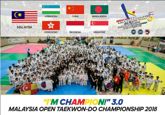 I M CHAMPION! 3.0: MALAYSIAN OPEN TAEKWON-DO CHAMPIONSHIP 2018