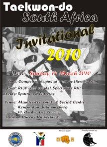 Taekwon-Do South Africa Invitational 2010